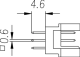 DIN R2 ML Anschlusslaenge 4 6 Zeichnung
